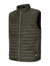 HOGGS OF FIFE Kingston Rip-Stop Gilet - Mens - Olive / Merlot