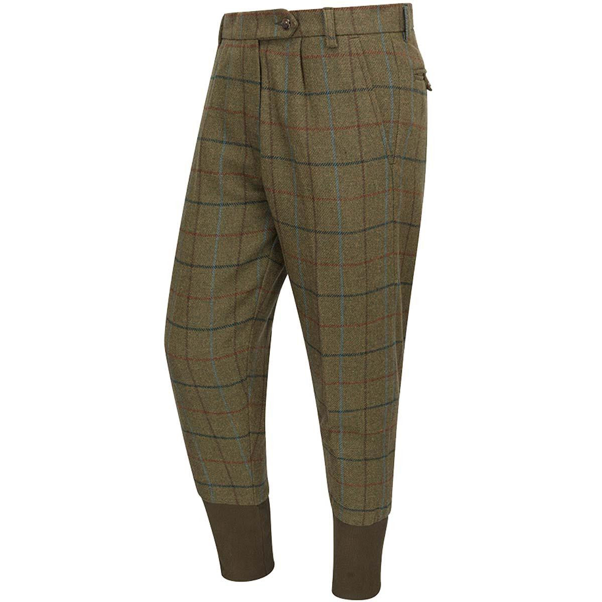 HOGGS OF FIFE Kingussie Technical Tweed Breeks - Mens - Green/Blue