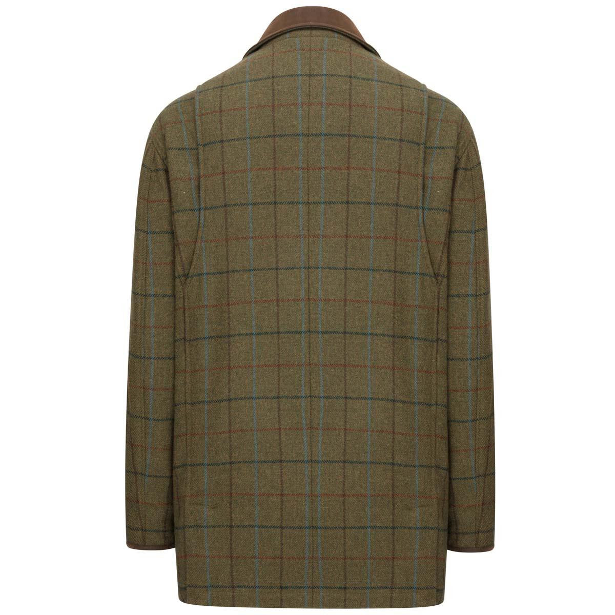 HOGGS OF FIFE Kingussie Technical Tweed Field Coat - Green/Blue