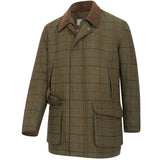 HOGGS OF FIFE Kingussie Technical Tweed Field Coat - Green/Blue