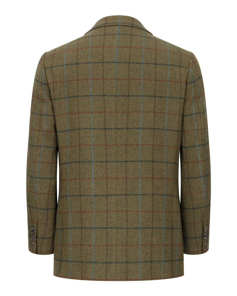 HOGGS OF FIFE Kingussie Tweed Sports Jacket - Green/Blue