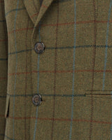 HOGGS OF FIFE Kingussie Tweed Sports Jacket - Green/Blue