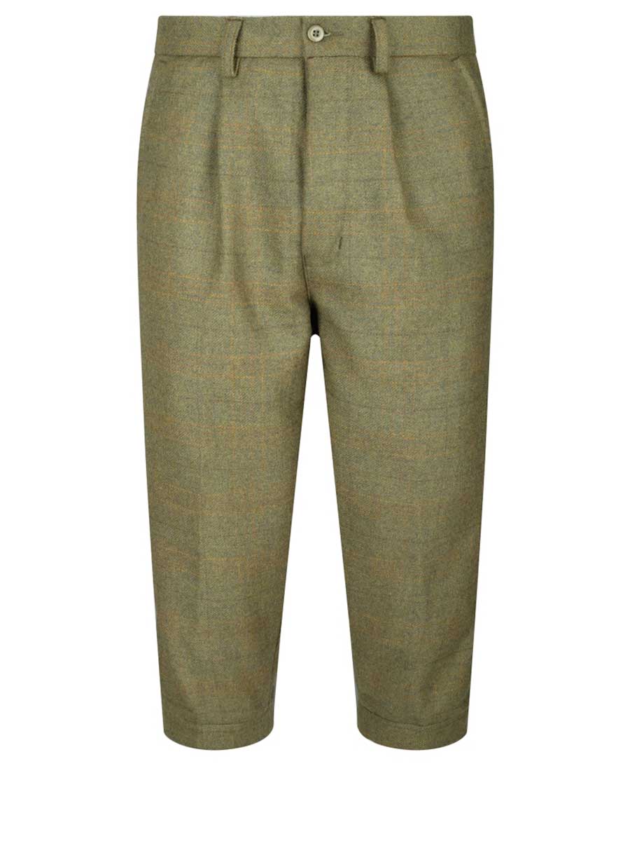 HOGGS OF FIFE Kinloch Technical Tweed Field Breeks - Mens - Autumn Bracken