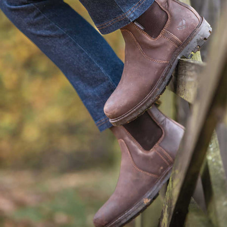 HOGGS OF FIFE Ladies Northumberland II Dealer Boots - Brown