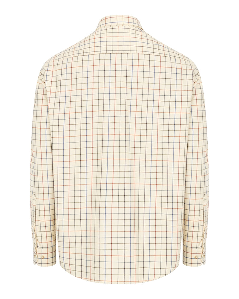 HOGGS OF FIFE Laird Premier Tattersall Shirt – Men's – Barley