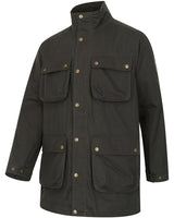 HOGGS OF FIFE Linton Waxed Jacket – Men's – Dark Green