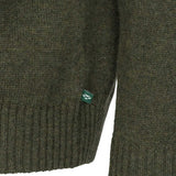HOGGS OF FIFE Lothian II 1/4 Zip Pullover – Men's – Olive Marl