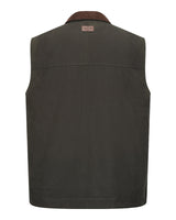 HOGGS OF FIFE Maxton Gents Padded Waxed Waistcoat – Men's – Olive