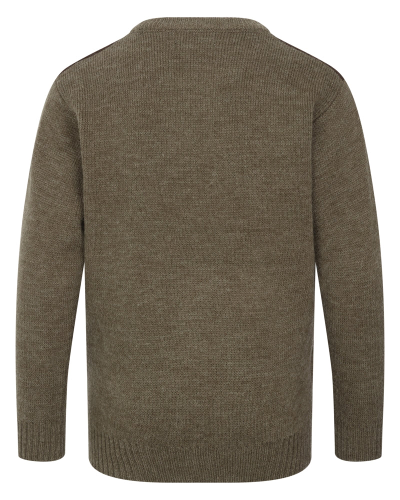 HOGGS OF FIFE Melrose II Crew Pullover – Men's – Meadow Green