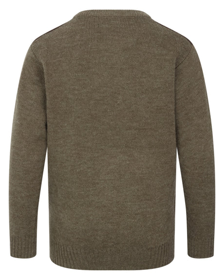 HOGGS OF FIFE Melrose II Crew Pullover – Men's – Meadow Green