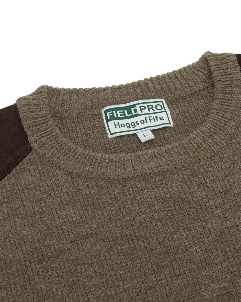 HOGGS OF FIFE Melrose II Crew Pullover – Men's – Meadow Green