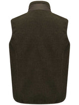 HOGGS OF FIFE Melville Hybrid Gilet - Mens - Dark Forest Marl