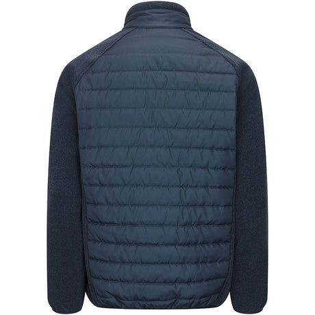 HOGGS OF FIFE Melville Hybrid Jacket - Mens - Midnight Navy Marl
