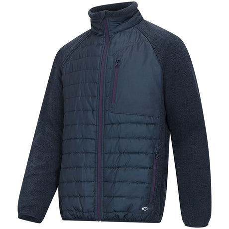 HOGGS OF FIFE Melville Hybrid Jacket - Mens - Midnight Navy Marl