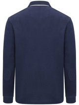HOGGS OF FIFE Moffat Long Sleeve Rugby Shirt - Mens - Navy