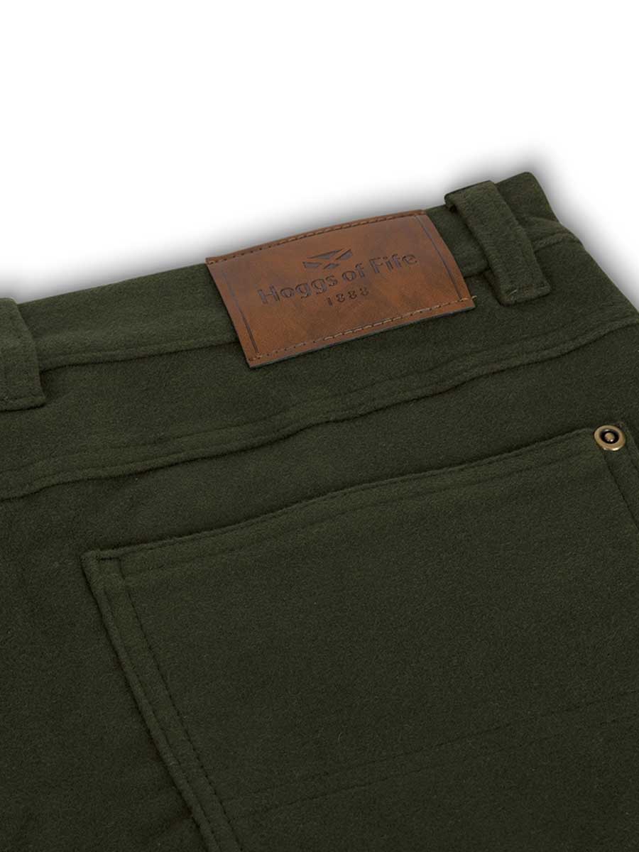 HOGGS OF FIFE Monarch II Moleskin Jeans - Mens - Dark Olive