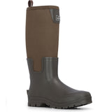 HOGGS OF FIFE Newport Neoprene 5mm Wellington Boots - Bark / Olive