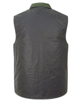 HOGGS OF FIFE Padded Waxed Waistcoat – Men's