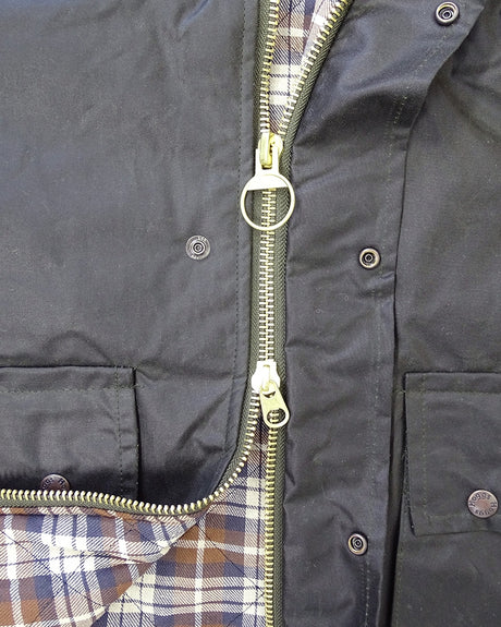HOGGS OF FIFE Padded Waxed Waistcoat – Men's
