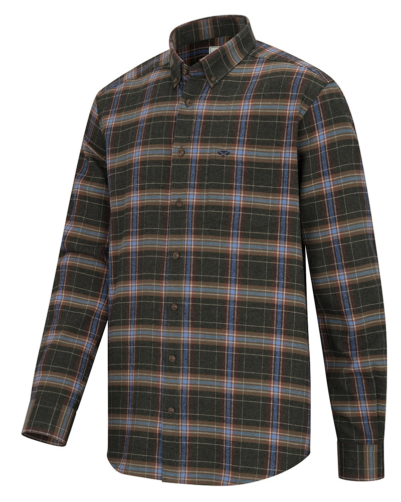 HOGGS OF FIFE Pitlessie Button Down Flannel Shirt - Mens - 