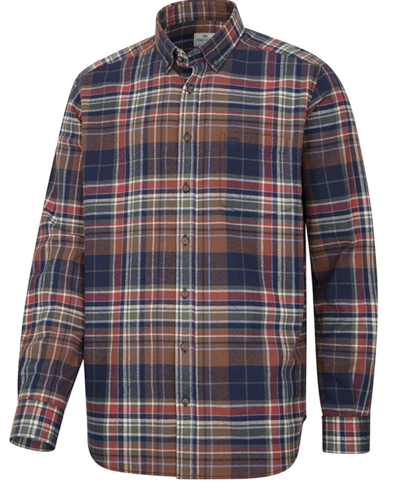 HOGGS OF FIFE Pitreavie Flannel Check Shirt - Mens - Multi