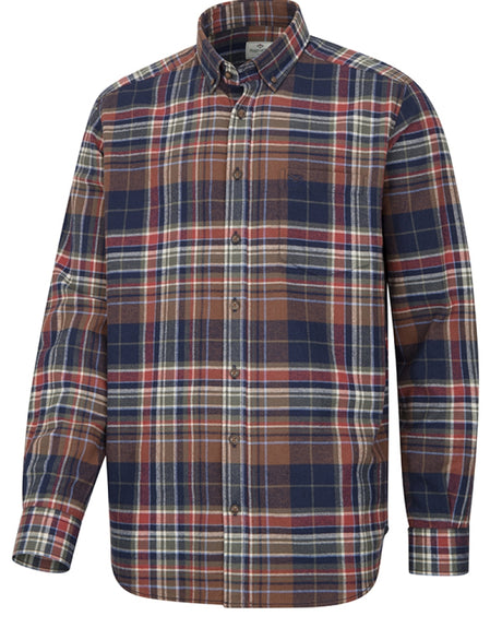 HOGGS OF FIFE Pitreavie Flannel Check Shirt - Mens - Multi