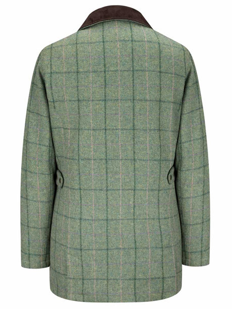 HOGGS OF FIFE Roslin Technical Tweed Field Coat - Women's - Spring Bracken