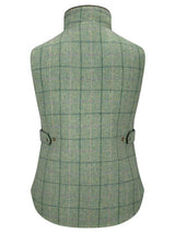 HOGGS OF FIFE Roslin Technical Tweed Waistcoat - Women's - Spring Bracken