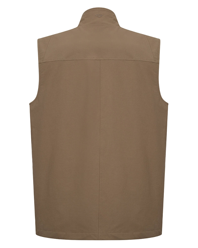 HOGGS OF FIFE Rothesay Utility Gilet - Mens - Khaki