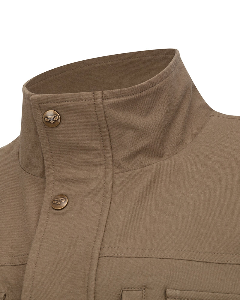 HOGGS OF FIFE Rothesay Utility Gilet - Mens - Khaki