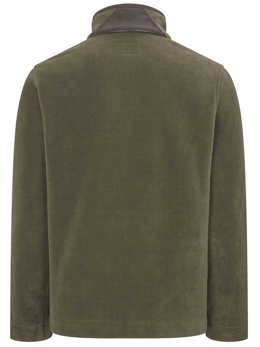 HOGGS OF FIFE Stenton 1/4 Zip Fleece - Mens - Lovat Green