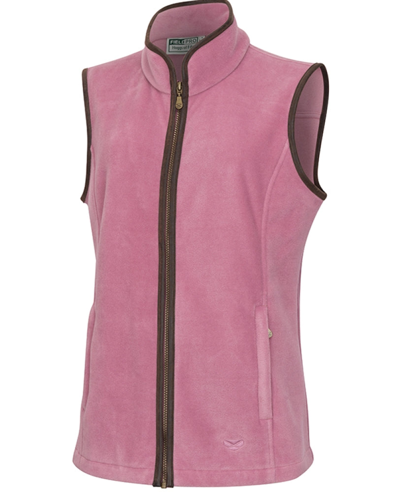 HOGGS OF FIFE Stenton Technical Fleece Gilet - Ladies - Dusky Pink