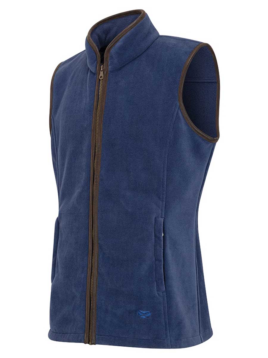 HOGGS OF FIFE Stenton Technical Fleece Gilet - Ladies - Nordic Blue