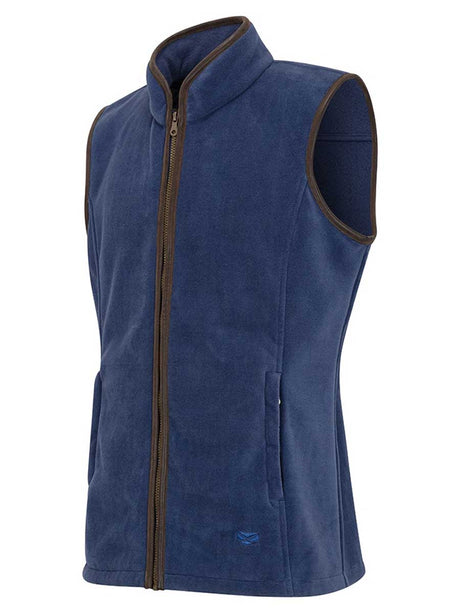 HOGGS OF FIFE Stenton Technical Fleece Gilet - Ladies - Nordic Blue