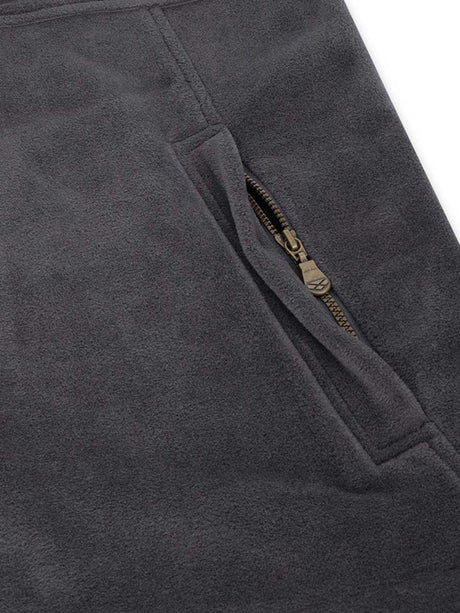 HOGGS OF FIFE Stenton Technical Fleece Gilet - Mens - Charcoal