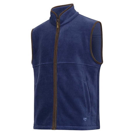 HOGGS OF FIFE Stenton Technical Fleece Gilet - Mens - Nordic Blue