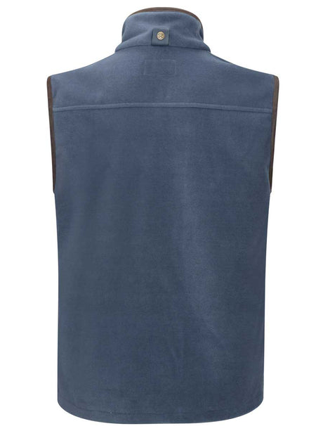 HOGGS OF FIFE Stenton Technical Fleece Gilet - Mens - Slate Grey