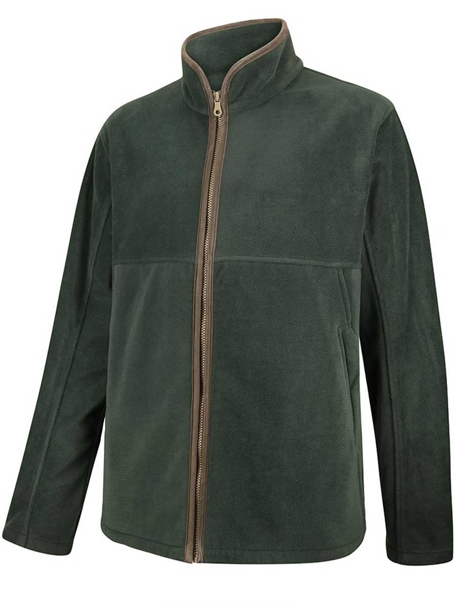 HOGGS OF FIFE Stenton Technical Fleece Jacket - Mens - Pine Green