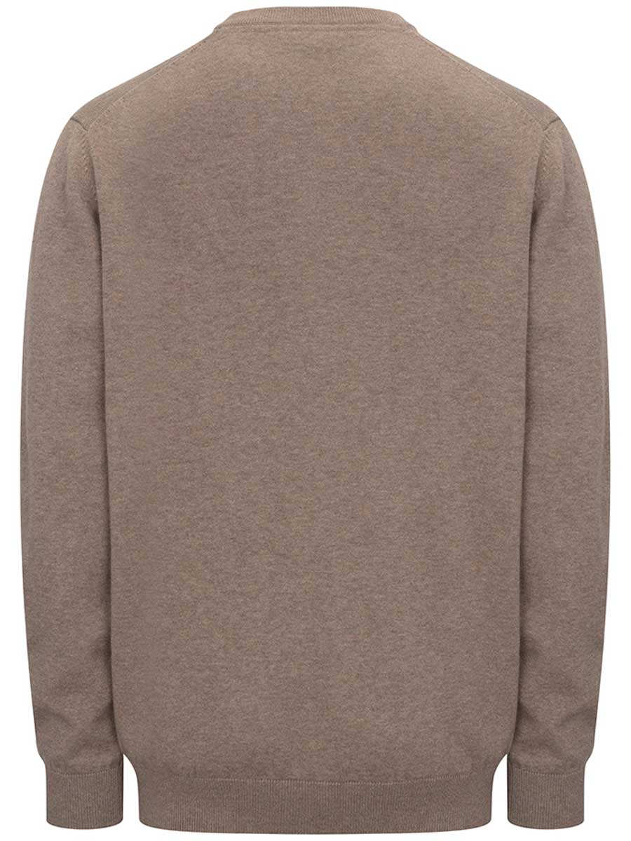 HOGGS OF FIFE Stirling II LS Pullover – Men's – Biscuit Brown