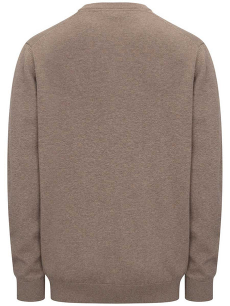 HOGGS OF FIFE Stirling II LS Pullover – Men's – Biscuit Brown