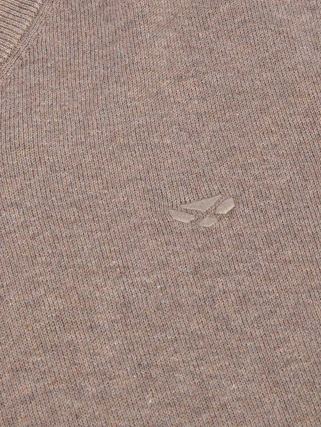 HOGGS OF FIFE Stirling II LS Pullover – Men's – Biscuit Brown