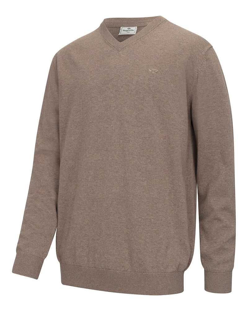 HOGGS OF FIFE Stirling II LS Pullover – Men's – Biscuit Brown