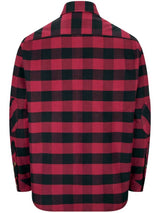 HOGGS OF FIFE Tentsmuir Flannel Shirt - Mens - Red & Black Check