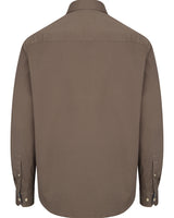 HOGGS OF FIFE Thornton Twill Shirt - Mens - Khaki