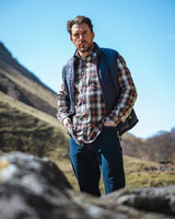 HOGGS OF FIFE Tiree Herringbone Check Shirt – Men's