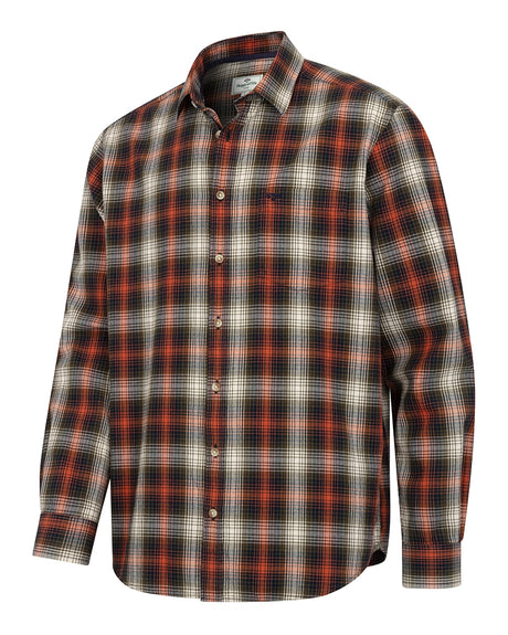 HOGGS OF FIFE Tiree Herringbone Check Shirt – Men's