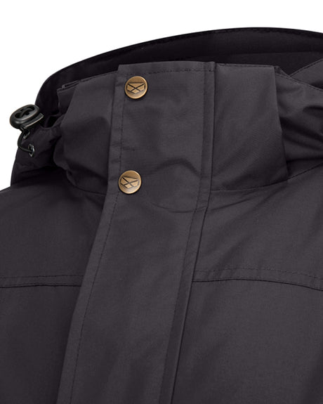 HOGGS OF FIFE Walker Waterproof Long Coat - Mens - Charcoal