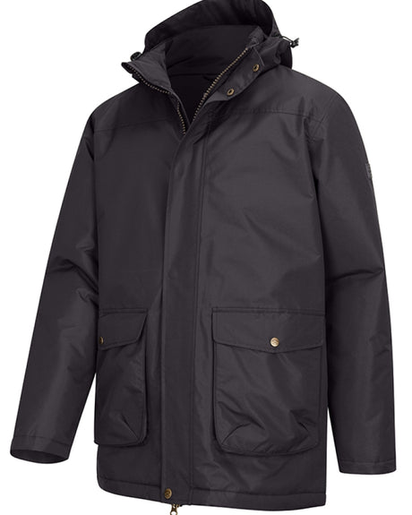 HOGGS OF FIFE Walker Waterproof Long Coat - Mens - Charcoal