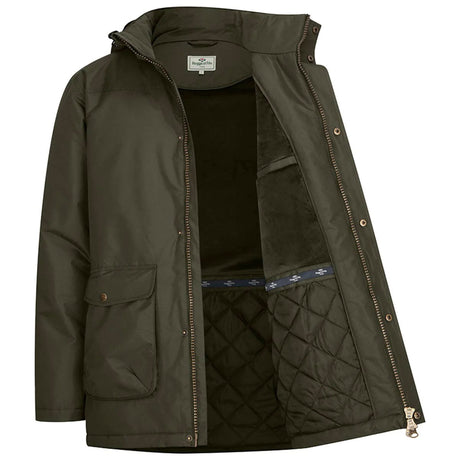 HOGGS OF FIFE Walker Waterproof Long Coat - Mens - Fern Green