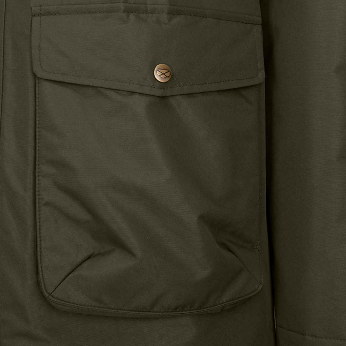 HOGGS OF FIFE Walker Waterproof Long Coat - Mens - Fern Green